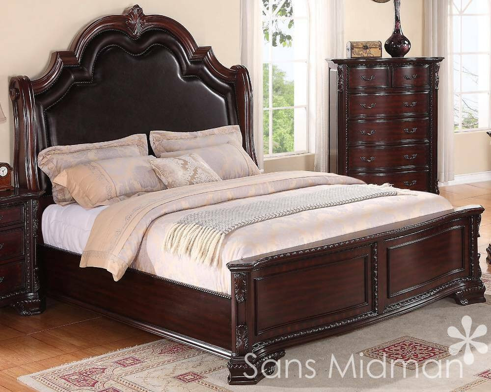 Best ideas about King Size Bedroom Sets
. Save or Pin King Size 3 pc Sheridan Collection Traditional Cherry Now.