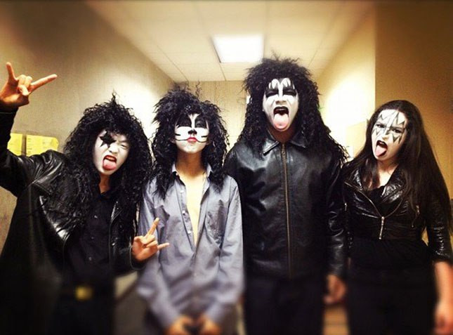Best ideas about Kiss Costumes DIY
. Save or Pin 24 Cheap and Easy DIY Group Costumes for Halloween Now.