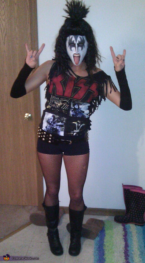 Best ideas about Kiss Costumes DIY
. Save or Pin Homemade KISS Adult Costume Now.