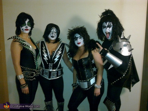 Best ideas about Kiss Costumes DIY
. Save or Pin KISS Chicks Costume Now.
