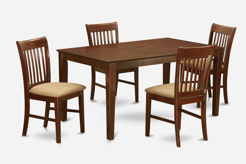 Best ideas about Kitchen &amp; Dining Room Tables
. Save or Pin 5 PC DINETTE KITCHEN DINING TABLE & 4 MICROFIBER Now.