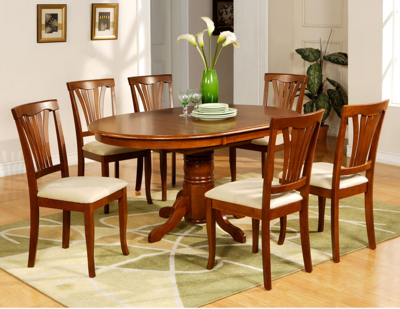 Best ideas about Kitchen And Dining Room Tables
. Save or Pin 7 PC AVON OVAL DINETTE KITCHEN DINING ROOM TABLE WITH 6 Now.