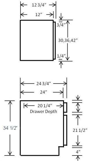 Best ideas about Kitchen Cabinet Dimensions
. Save or Pin Dimension ebanisteria Now.