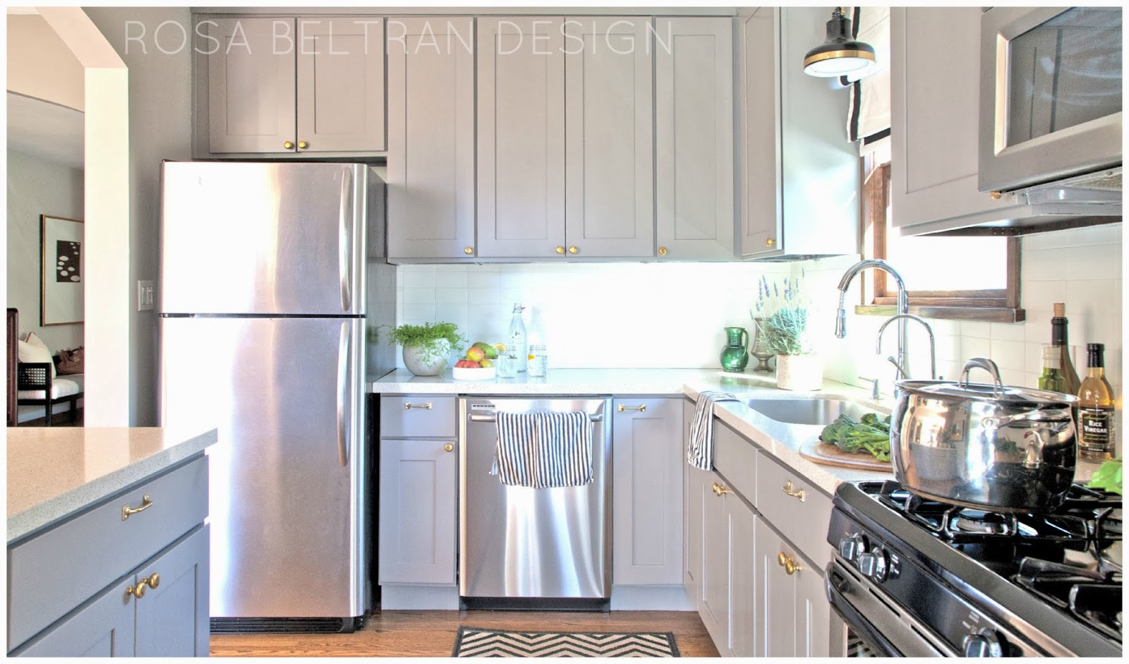 Best ideas about Kitchen Cabinet DIY
. Save or Pin Rosa Beltran Design DIY PAINTED KITCHEN CABINETS Now.