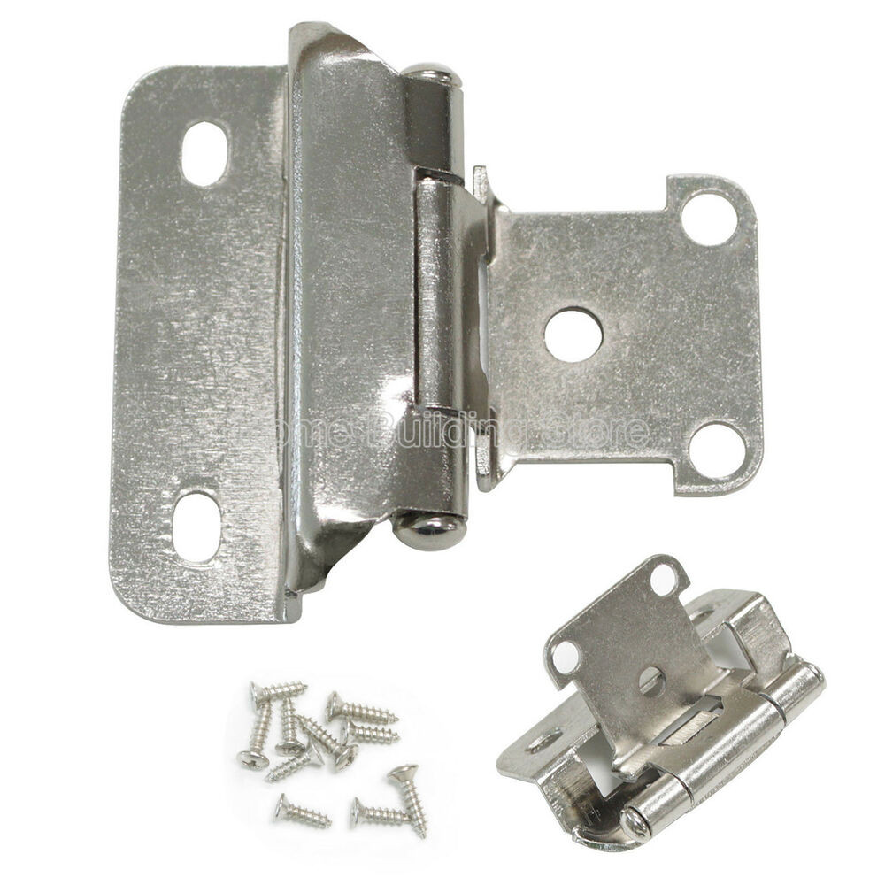Best ideas about Kitchen Cabinet Door Hinges
. Save or Pin 1 4" Overlay Self Closing Satin Nickel Cabinet Kitchen Now.