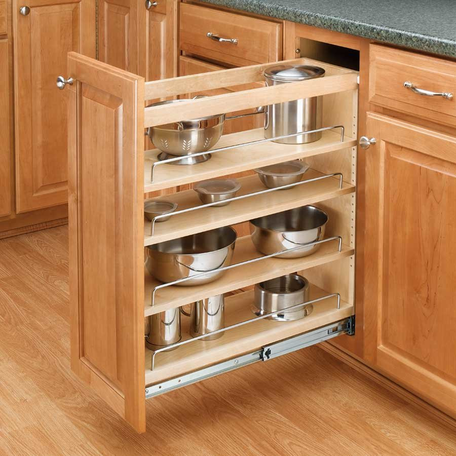 Best ideas about Kitchen Cabinet Organizer
. Save or Pin Rev A Shelf 3 Tier Pull Out Base Organizer 5" Wood 448 BC Now.