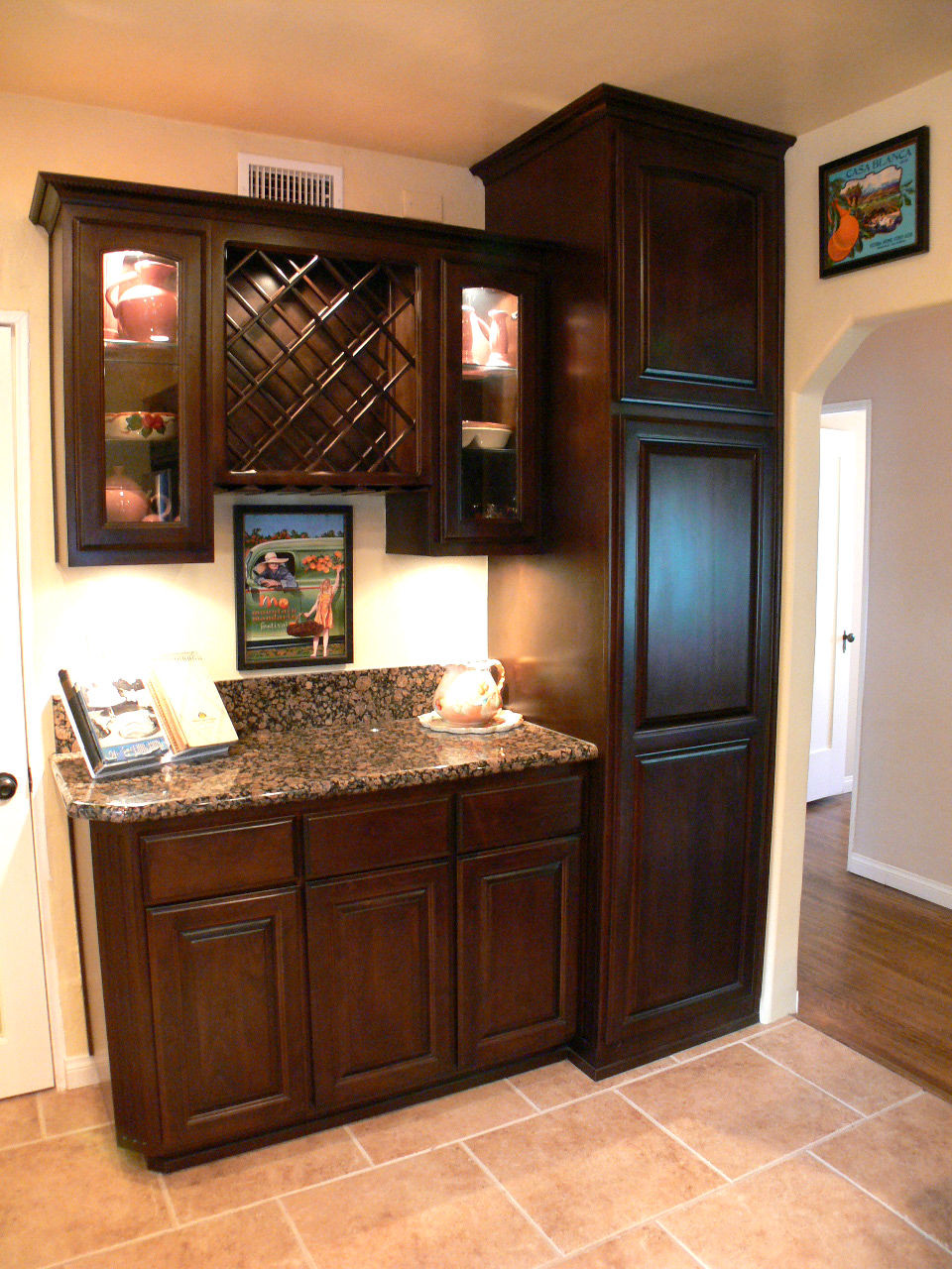 Best ideas about Kitchen Cabinet Wine Rack
. Save or Pin Tara & April Glatzel The Sister Team Now.