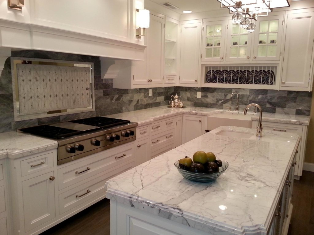 Best ideas about Kitchen Cabinets And Countertops
. Save or Pin Charming White Granite Countertops for Elegant Kitchen Now.