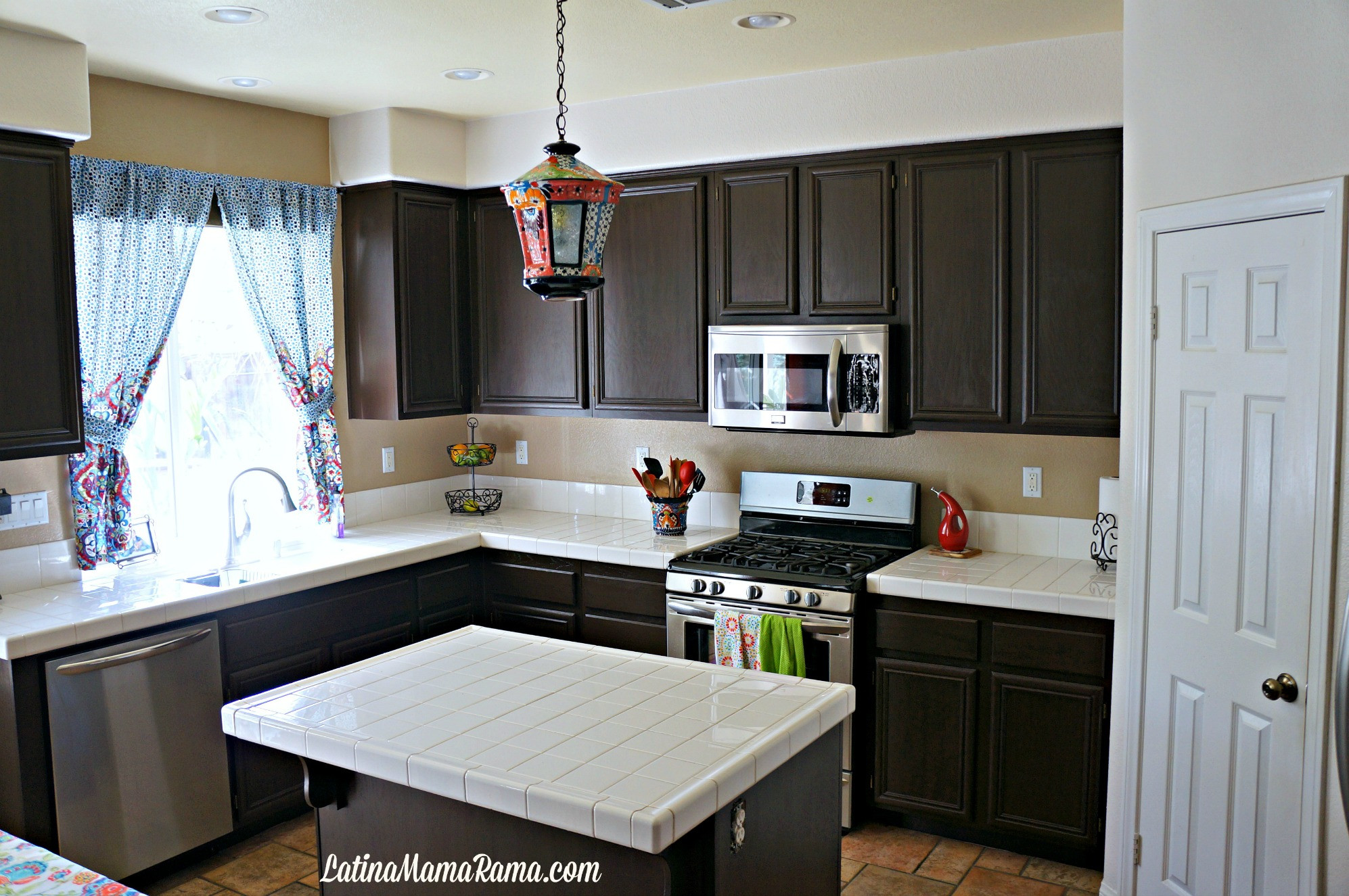 Best ideas about Kitchen Cabinets DIY
. Save or Pin How to Refinish Your Kitchen Cabinets Latina Mama Rama Now.