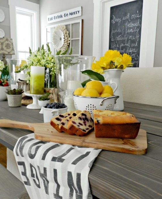 Best ideas about Kitchen Decor Ideas Photos
. Save or Pin 39 Inspiring Spring Kitchen Décor Ideas DigsDigs Now.