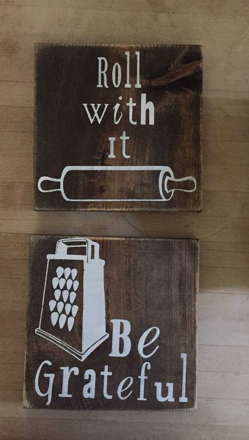 Best ideas about Kitchen Decor Signs
. Save or Pin Wooden kitchen Sign kitchen decor be grateful roll with Now.