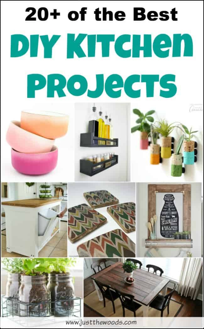 Best ideas about Kitchen DIY Projects . Save or Pin 20 of the Best DIY Kitchen Projects to Spruce Up Your Home Now.