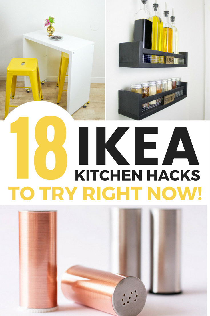 Best ideas about Kitchen Hacks DIY
. Save or Pin 18 Simple IKEA Kitchen Hacks Now.