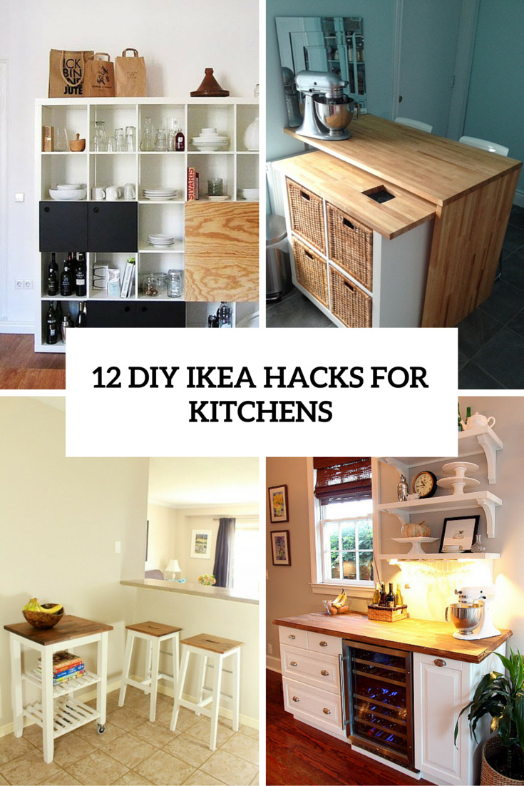 Best ideas about Kitchen Hacks DIY
. Save or Pin 12 Functional And Smart DIY IKEA Hacks For Kitchens Now.