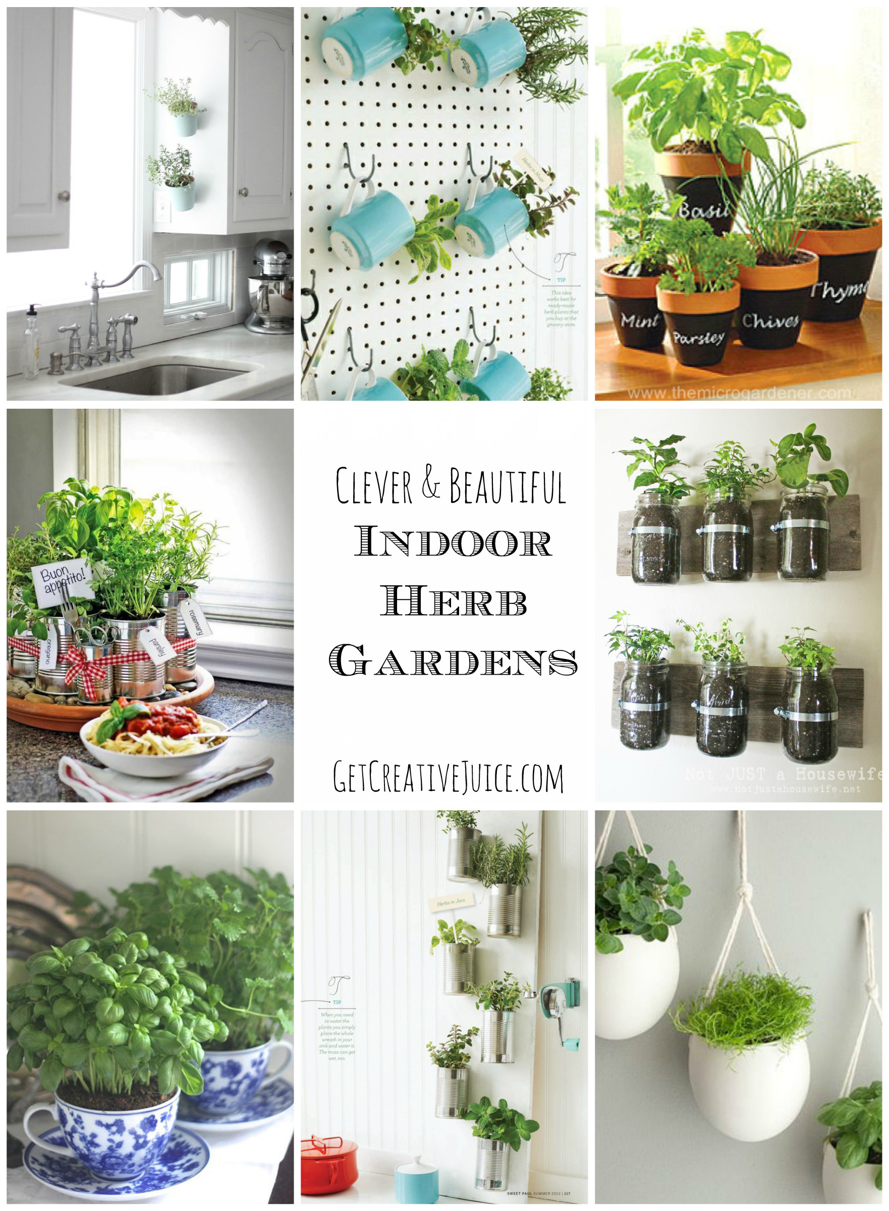 Best ideas about Kitchen Herb Garden Ideas
. Save or Pin Indoor Herb Garden Ideas Creative Juice Now.