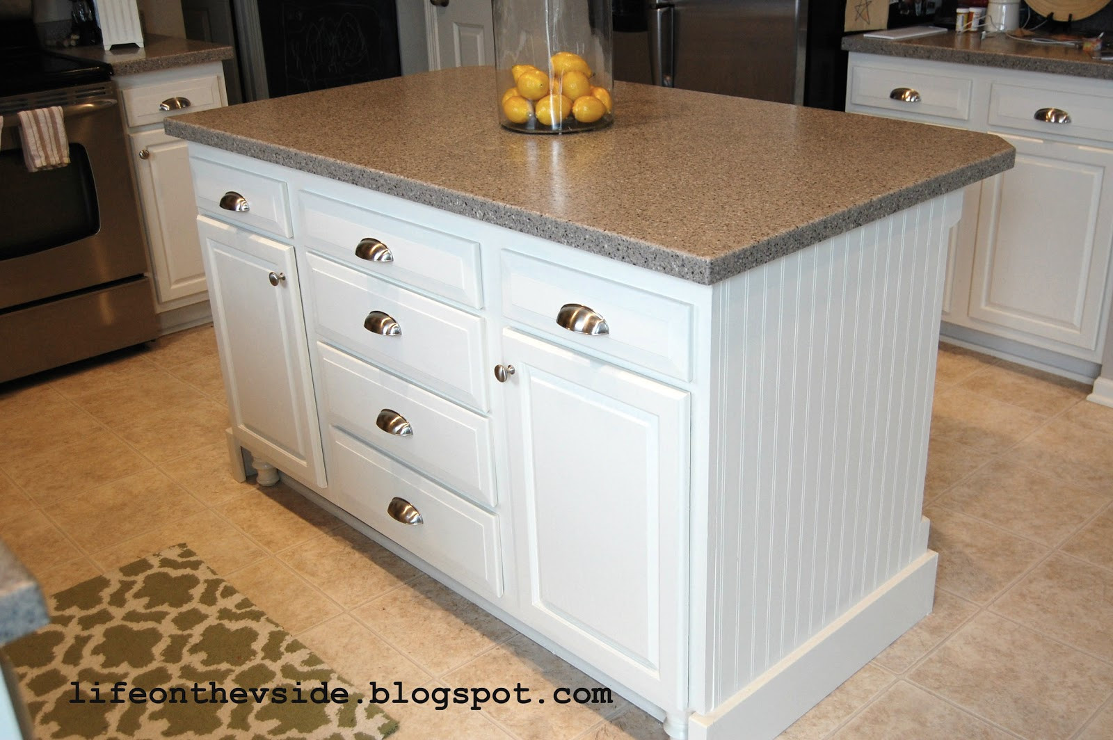 Best ideas about Kitchen Island Cabinets
. Save or Pin the V Side DIY Kitchen Island Update Now.