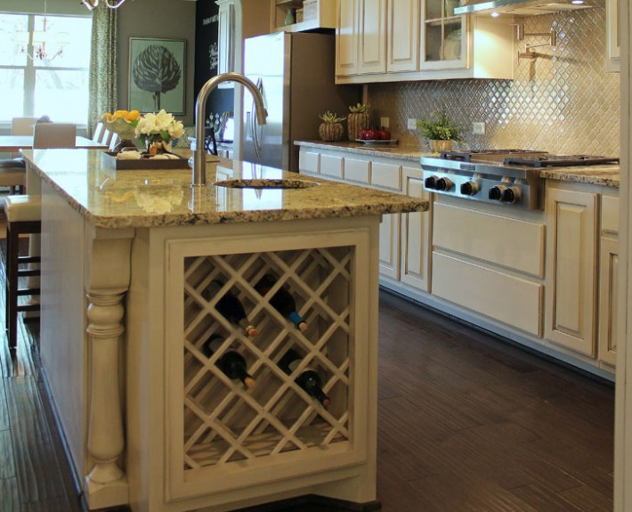 Best ideas about Kitchen Island With Wine Rack
. Save or Pin Island 15 Burrows Cabinets central Texas builder Now.