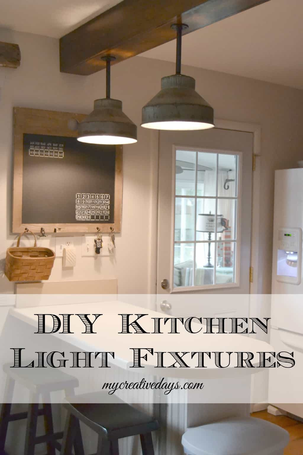 Best ideas about Kitchen Lighting Fixtures
. Save or Pin DIY Kitchen Light Fixtures Part 2 My Creative Days Now.