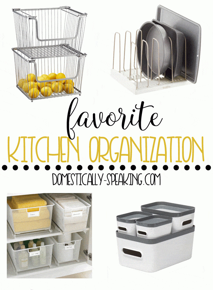 Best ideas about Kitchen Organization Products
. Save or Pin Favorite Kitchen Organization Products Domestically Speaking Now.