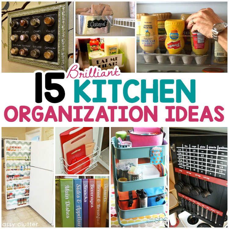 Best ideas about Kitchen Organizer Ideas
. Save or Pin 15 Brilliant Kitchen Organization Ideas I Heart Arts n Now.