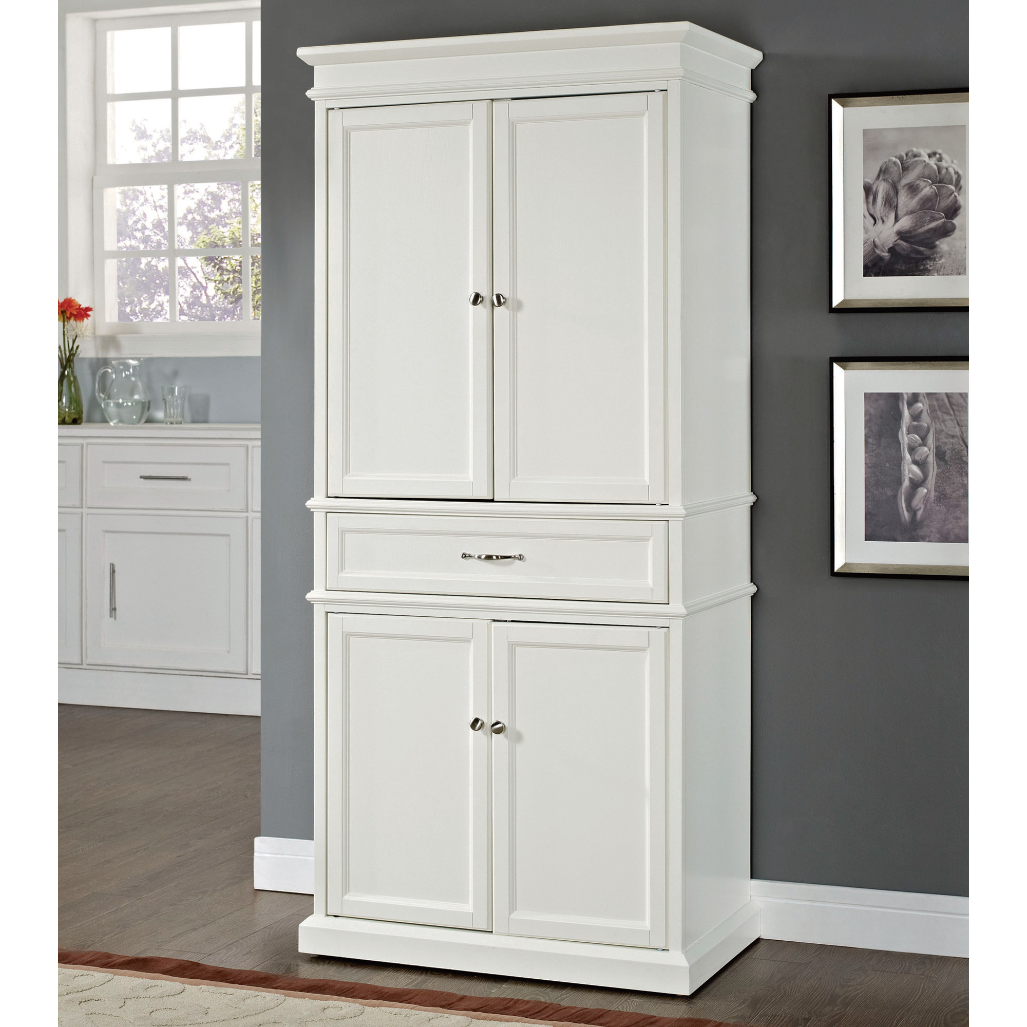 Best ideas about Kitchen Pantry Cabinet Freestanding
. Save or Pin Parson s Freestanding Kitchen Pantry White Now.