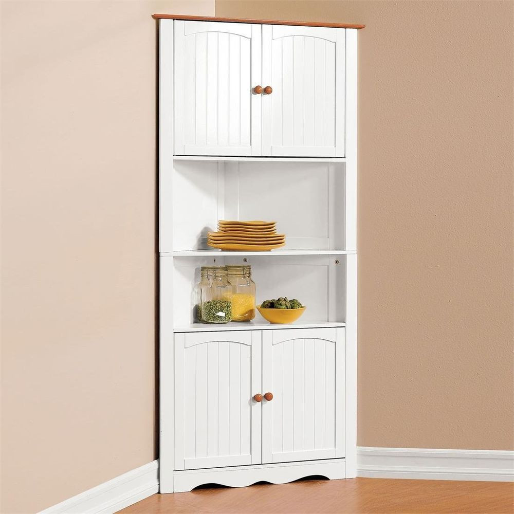 Best ideas about Kitchen Pantry Furniture
. Save or Pin Corner Cabinet Pantry Cupboard Home Kitchen Dining Wine Now.