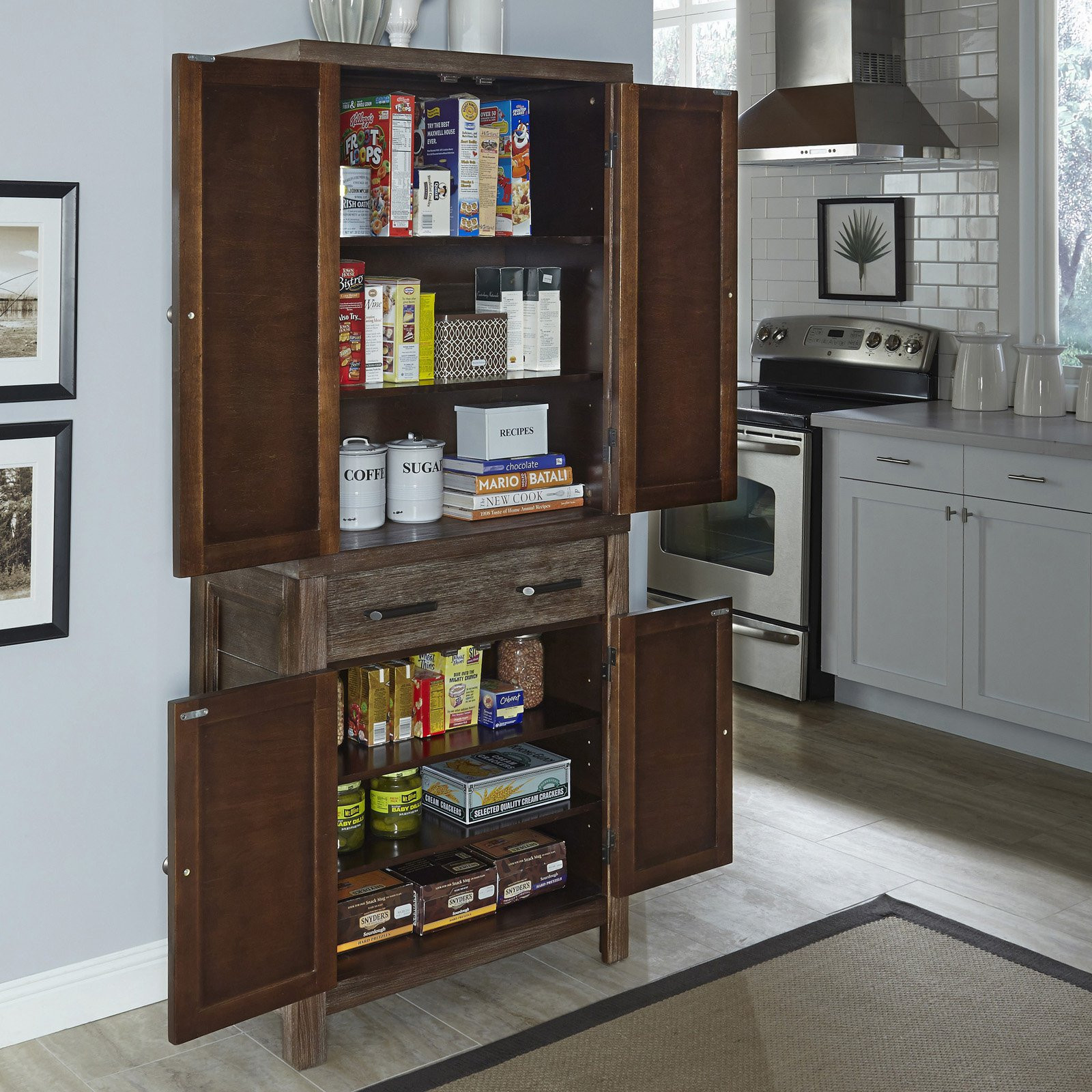 Best ideas about Kitchen Pantry Furniture
. Save or Pin Home Styles Barnside Pantry Pantry Cabinets at Hayneedle Now.