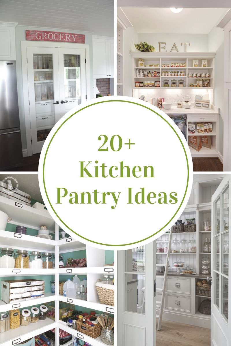 Best ideas about Kitchen Pantry Ideas
. Save or Pin 20 Kitchen Pantry Ideas To Organize Your Pantry Now.