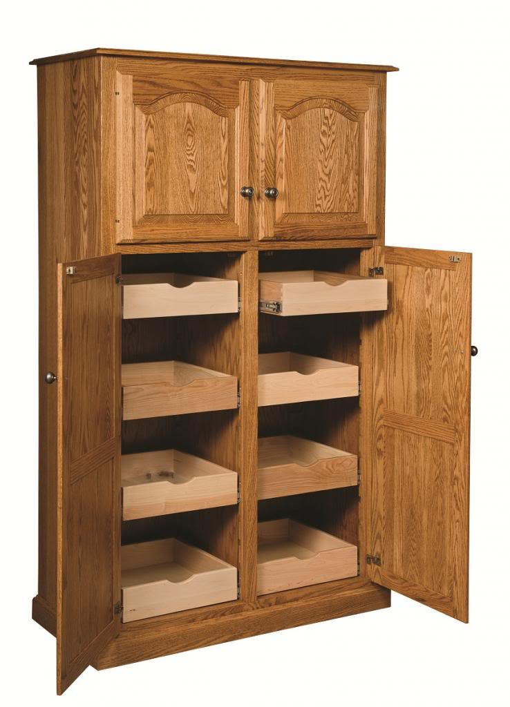 Best ideas about Kitchen Pantry Storage Cabinet
. Save or Pin Amish Country Traditional Kitchen Pantry Storage Cupboard Now.