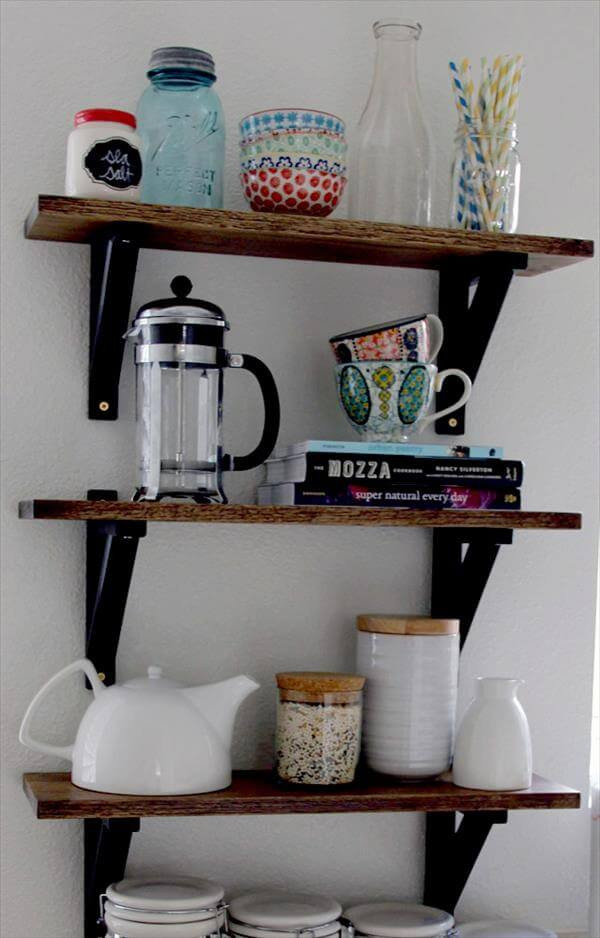 Best ideas about Kitchen Shelves DIY
. Save or Pin 10 Unique DIY Shelves for Home Storage Now.