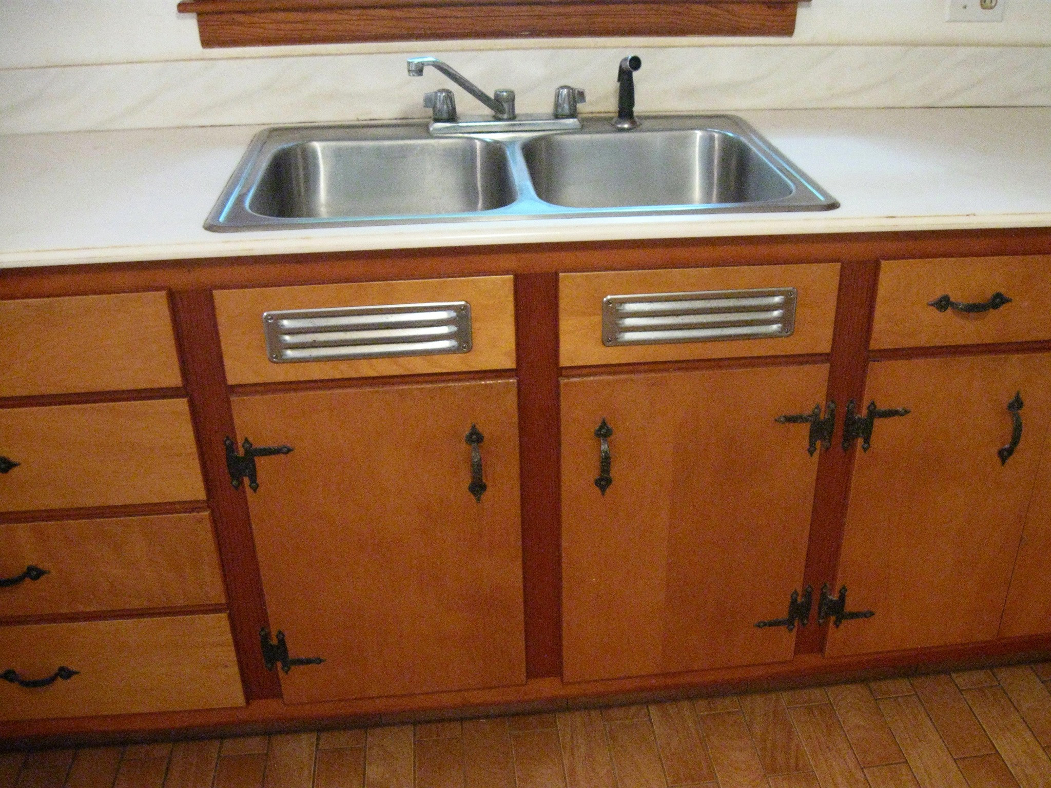 Best ideas about Kitchen Sink Cabinets
. Save or Pin Stash of NOS kitchen sink cabinet vents made by Washington Now.