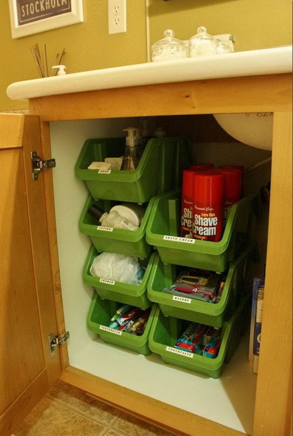 Best ideas about Kitchen Sink Organizer Ideas
. Save or Pin Creative Under Sink Storage Ideas Hative Now.