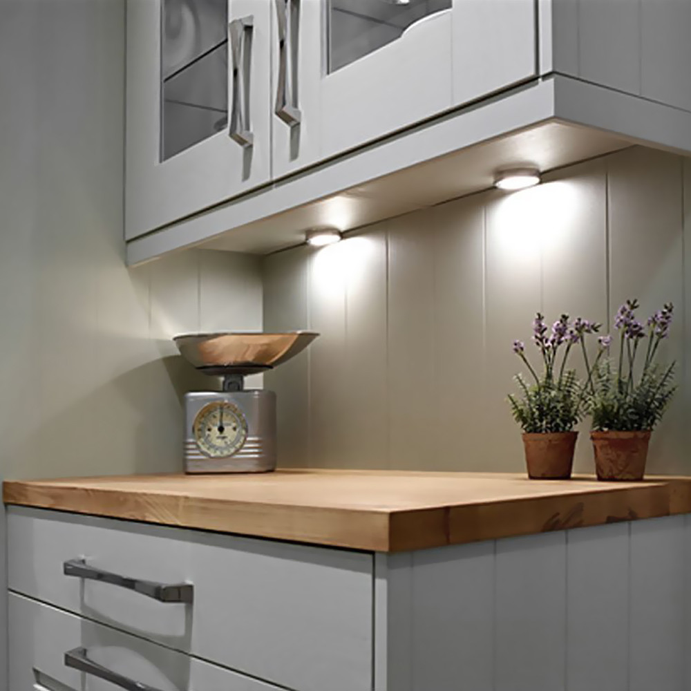 Best ideas about Kitchen Under Cabinet Lighting
. Save or Pin LED Kitchen Under Cabinet Puck Lighting 5000K 25W Halogen Now.