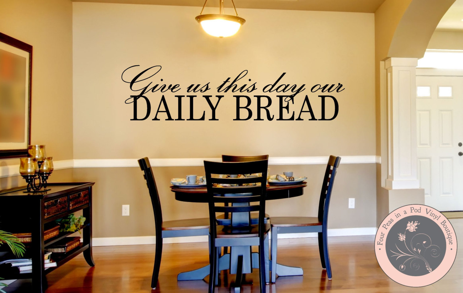 Best ideas about Kitchen Wall Art
. Save or Pin Kitchen Decor Kitchen Wall Decal Christian Wall Decal Now.
