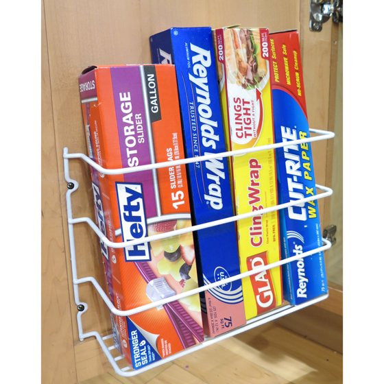 Best ideas about Kitchen Wrap Organizer
. Save or Pin Evelots Wall Door Mount Kitchen Wrap Organizer Rack Now.