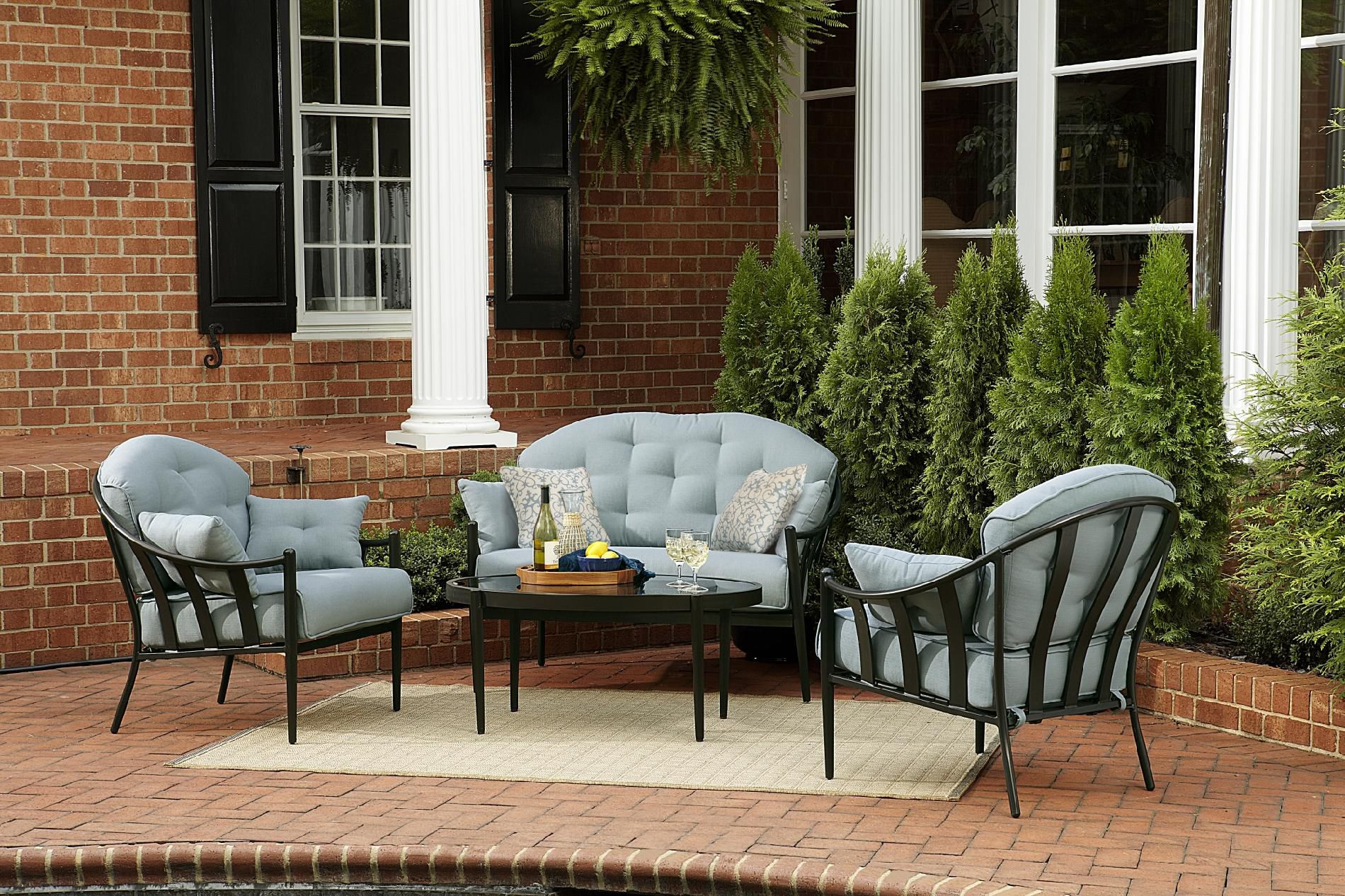 Best ideas about Kmart Patio Furniture
. Save or Pin Chandler 4pc Outdoor Seating Set Get Your Sumptuous Now.