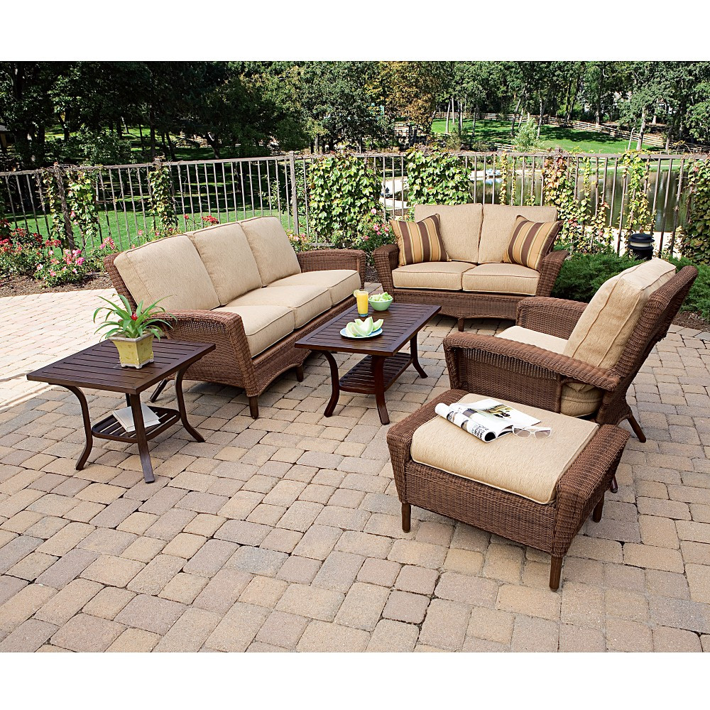 Best ideas about Kmart Patio Furniture
. Save or Pin Cheap Outdoor Cushioned Chairs & Sofas by Martha Stewart Now.