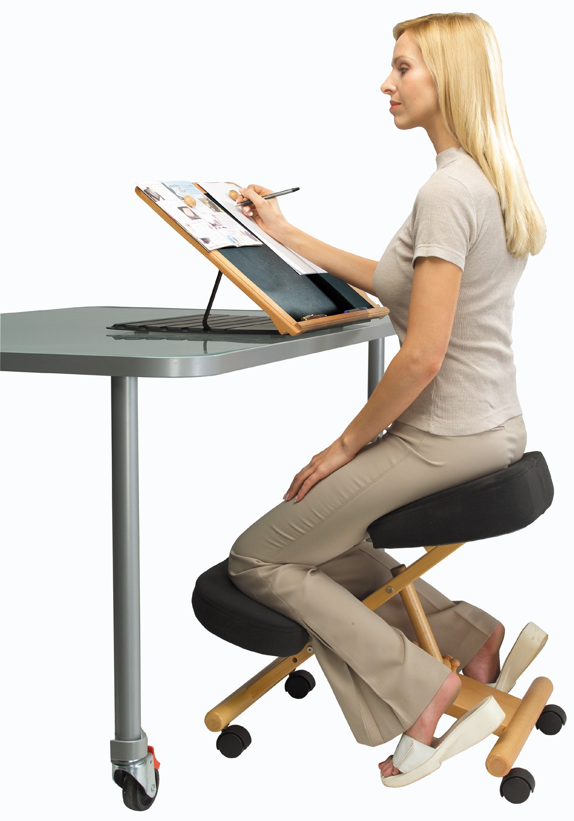 Best ideas about Kneeling Office Chair
. Save or Pin Putnams Posture Chair Kneeling For fice and Home New Now.