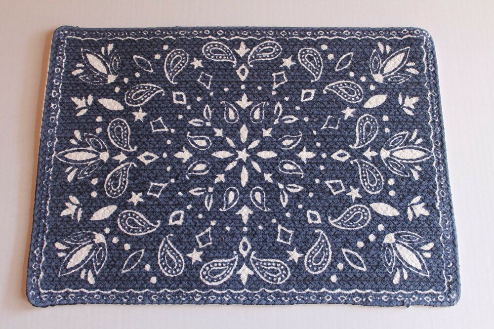 Best ideas about Kohl'S Patio Furniture
. Save or Pin Kohl s Blue Printed Braid Bandana Placemat Western Country Now.