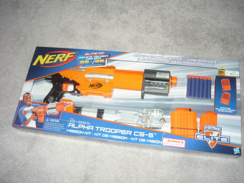 Best ideas about Kohl'S Patio Furniture
. Save or Pin RARE ORANGE NERF ALPHA TROOPER CS 6 Mission Kit Elite XD Now.