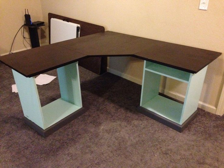 Best ideas about L Shaped Desk DIY
. Save or Pin 7 best images about Desk on Pinterest Now.