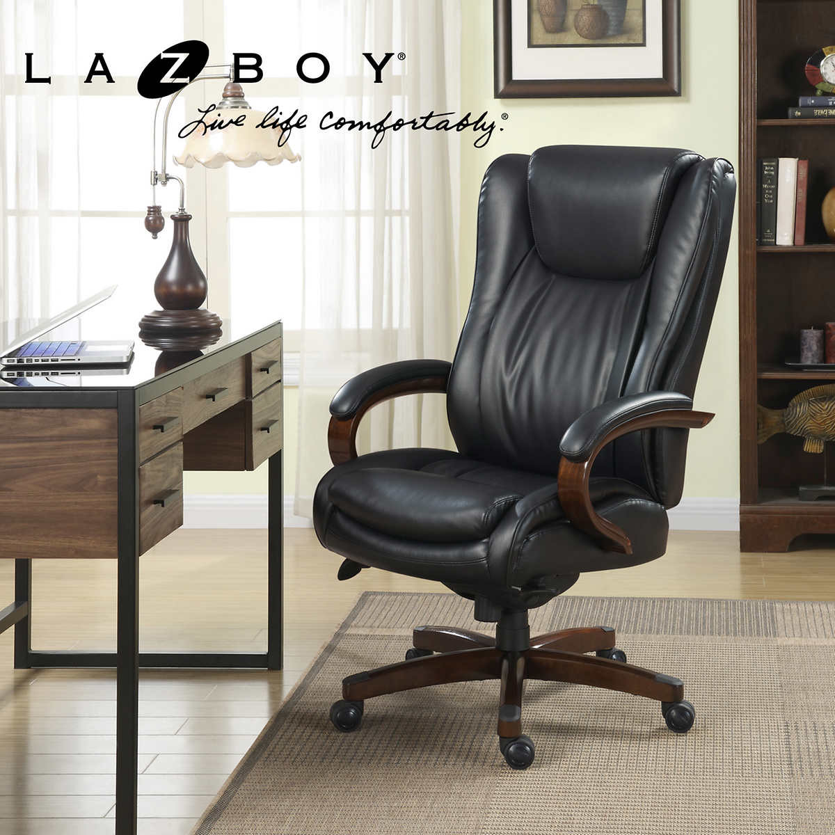 Best ideas about La Z Boy Office Chair
. Save or Pin La Z Boy Big & Tall Executive Leather fice Chair Now.