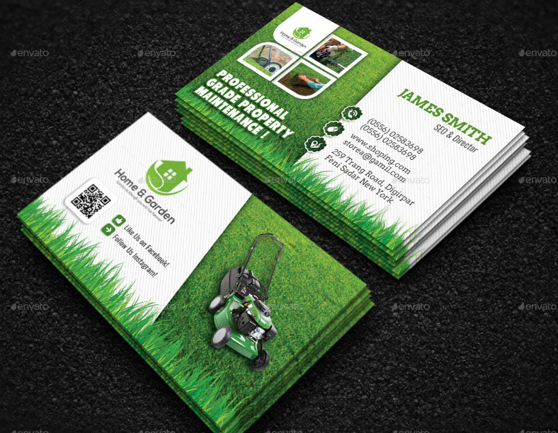 Best ideas about Landscape Business Cards
. Save or Pin 14 Landscaping Business Card Designs & Templates PSD Now.