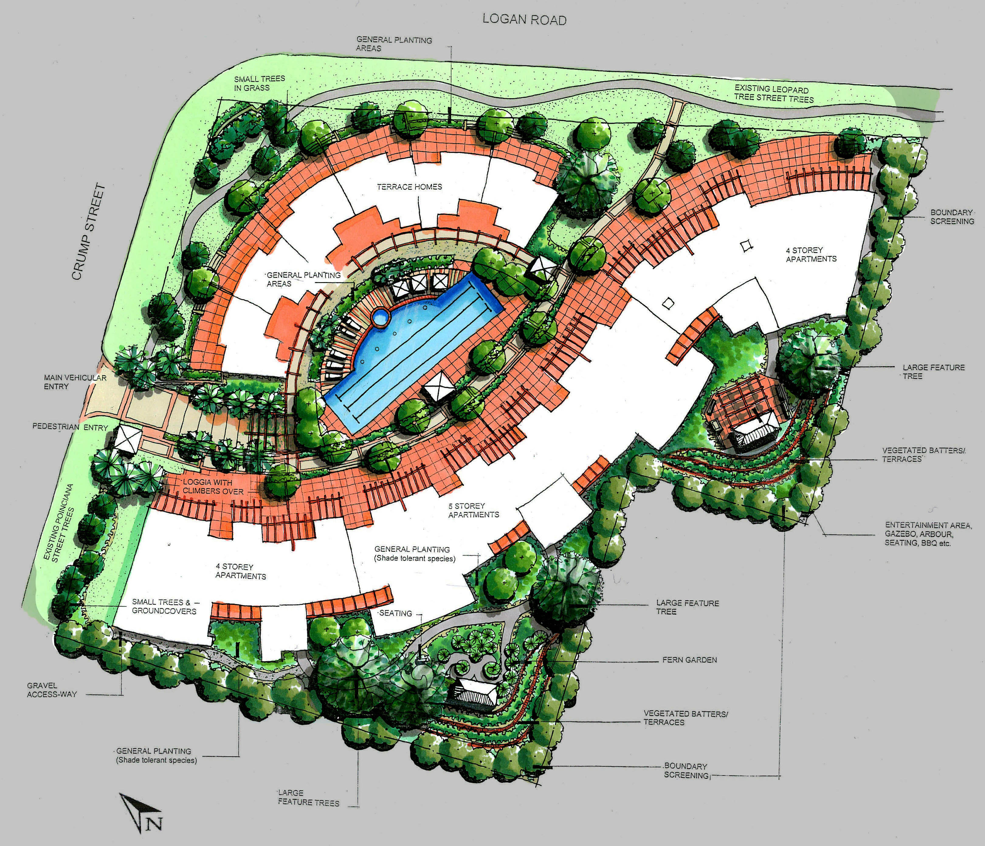Best ideas about Landscape Design Plans
. Save or Pin Garden Design With Landscape Master Plan Campus Architect Now.
