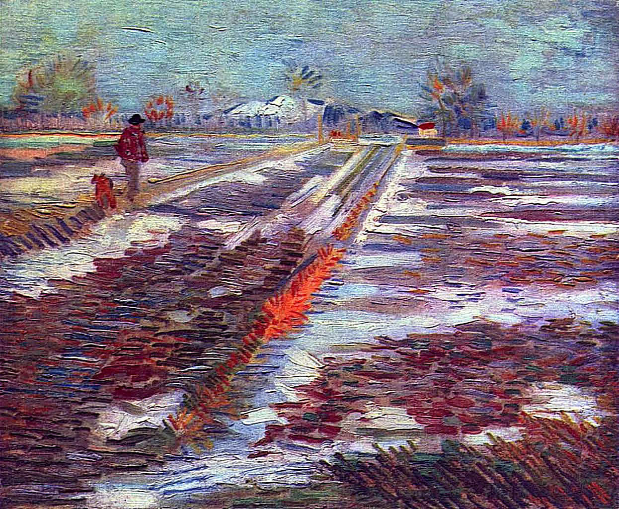 Best ideas about Landscape With Snow
. Save or Pin Landscape with Snow 1888 Vincent van Gogh WikiArt Now.