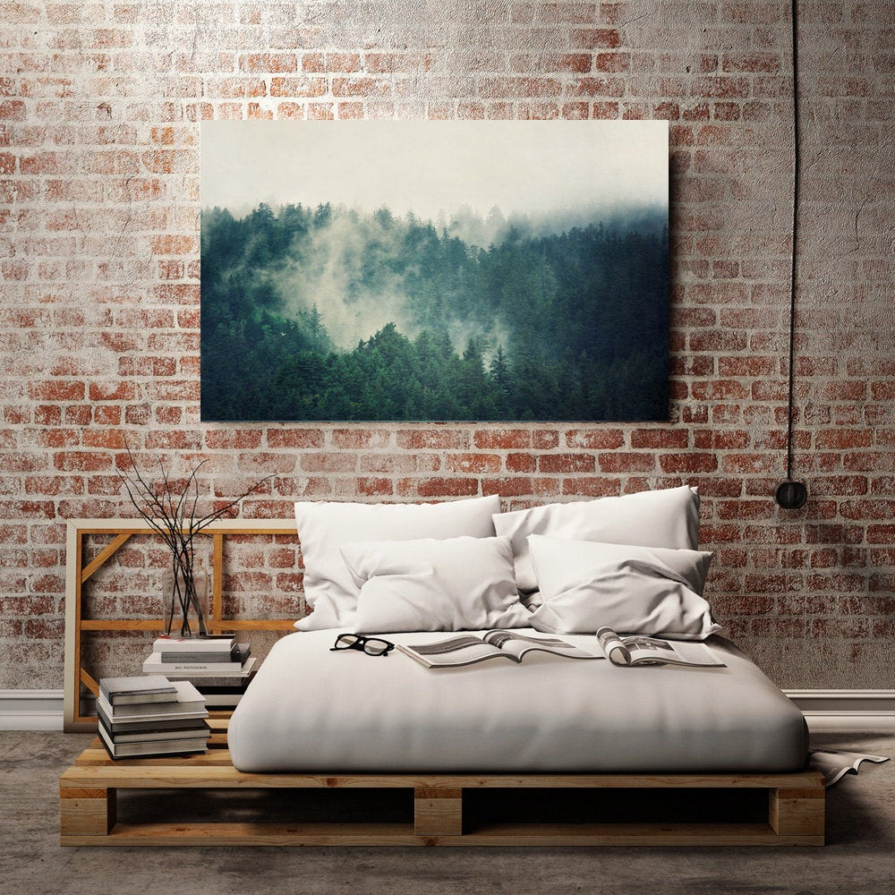 Best ideas about Large Canvas Wall Art
. Save or Pin Teal Canvas Art Canvas Print Wall Art Landscape Now.