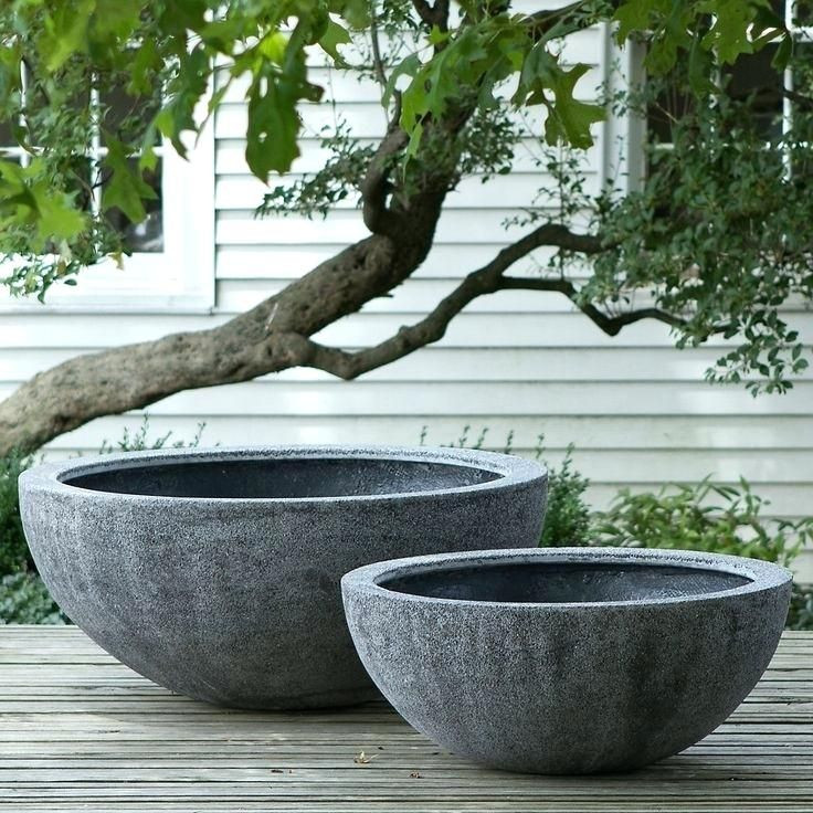 Best ideas about Large Outdoor Planter
. Save or Pin shallow garden planters planters large outdoor bowl Now.