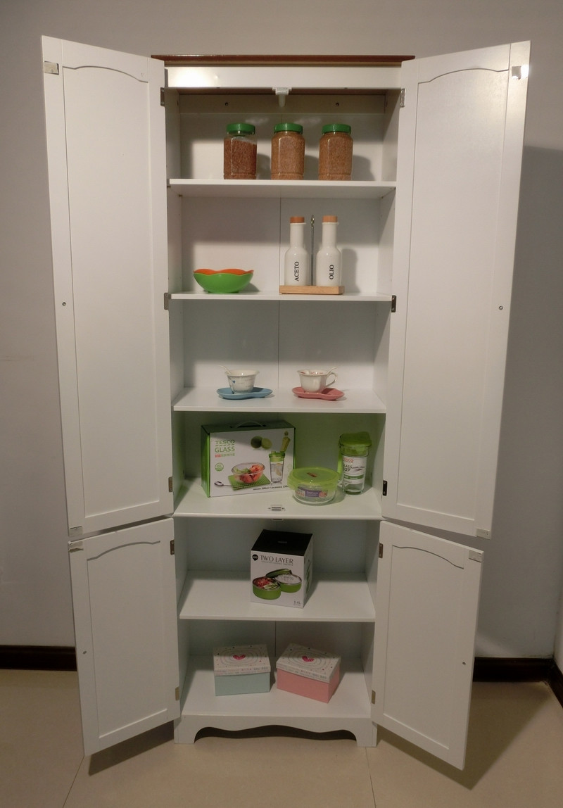 Best ideas about Large Pantry Cabinet
. Save or Pin Kitchen Pantry Linen Storage Cabinet Cupboard Bathroom Now.