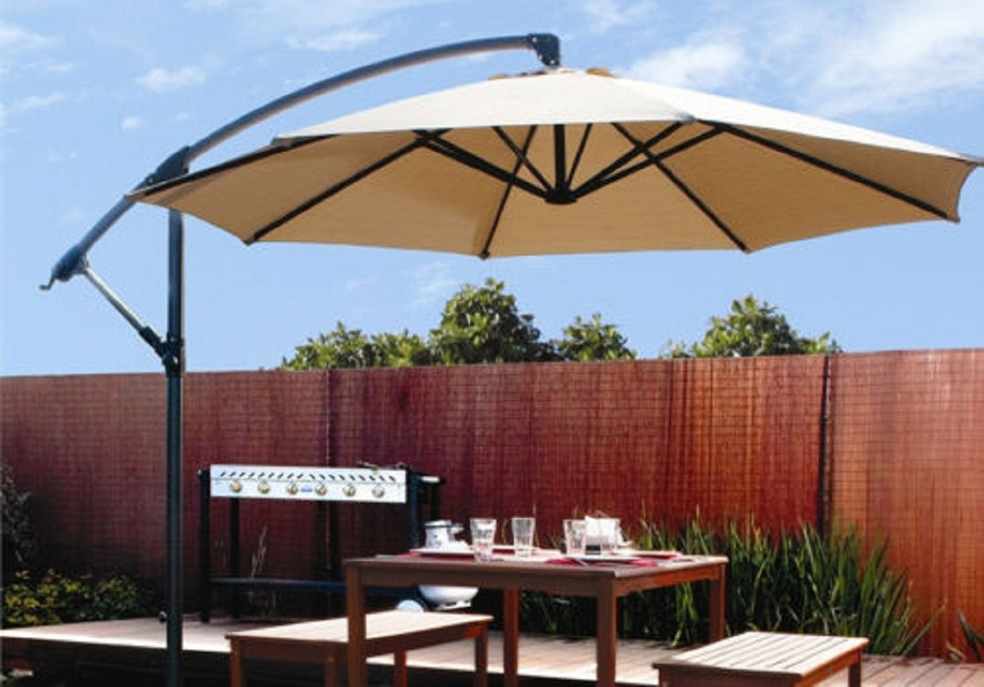 Best ideas about Large Patio Umbrella
. Save or Pin cantilever patio umbrellas theradmommy Now.