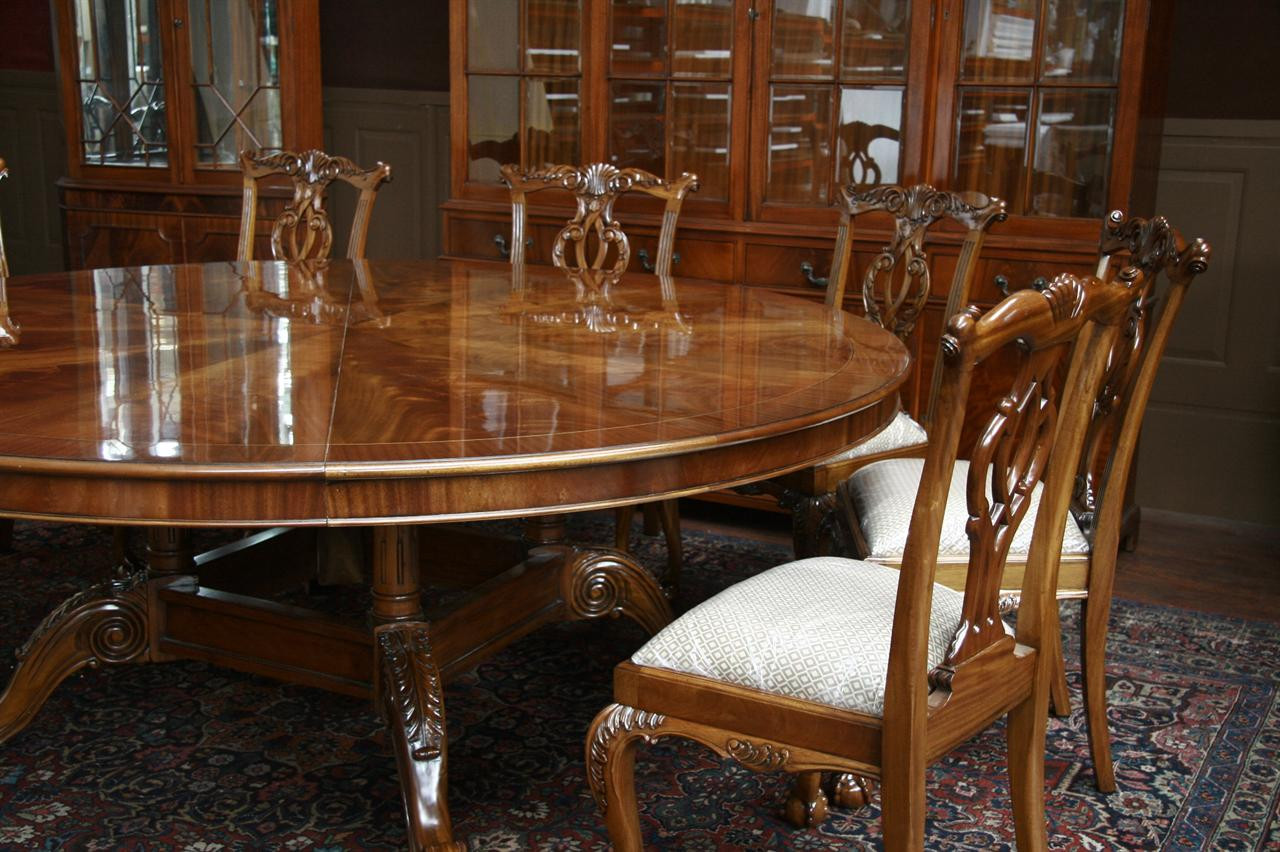 Best ideas about Large Round Dining Table
. Save or Pin Oversized Round Dining Table Round Mahogany Now.